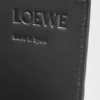 Open cardholder in textured classic calfskin Black