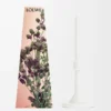 Oregano wax candleholder White