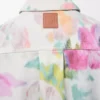 Overshirt in denim White/Pink Overshirt in denim White/Pink