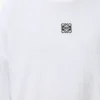 Oversized fit long sleeve T-shirt in cotton White