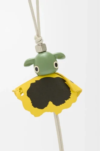 Pansy Puzz charm White/Yellow