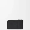 Panta coin cardholder in shiny calfskin Black Panta coin cardholder in shiny calfskin Black