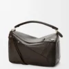 Panta large Puzzle bag in shiny calfskin Vintage Brown Panta large Puzzle bag in shiny calfskin Vintage Brown