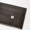 Panta plain cardholder in shiny calfskin Vintage Brown