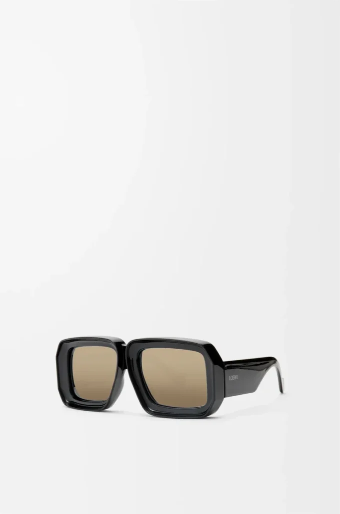 Paula's Ibiza dive in mask sunglasses Black/Silver