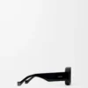 Paula's Ibiza dive in mask sunglasses Black/Silver