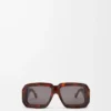 Paula's Ibiza dive in mask sunglasses Shiny Classic Havana