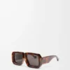 Paula's Ibiza dive in mask sunglasses Shiny Classic Havana