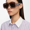 Paula's Ibiza dive in mask sunglasses Shiny Classic Havana