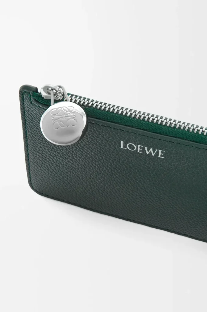 Pebble coin cardholder in pebble grained calfskin Sherwood Pebble coin cardholder in pebble grained calfskin Sherwood