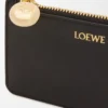 Pebble coin cardholder in shiny nappa calfskin Black Pebble coin cardholder in shiny nappa calfskin Black