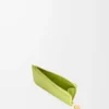 Pebble coin cardholder in shiny nappa calfskin Meadow Green Pebble coin cardholder in shiny nappa calfskin Meadow Green