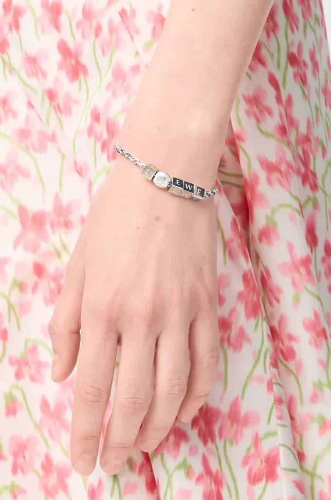 Pebble Cube bracelet in sterling silver Silver Pebble Cube bracelet in sterling silver Silver