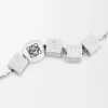 Pebble Cube necklace in sterling silver Silver Pebble Cube necklace in sterling silver Silver