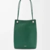 Pebble hobo in supple grained calfskin Evergreen