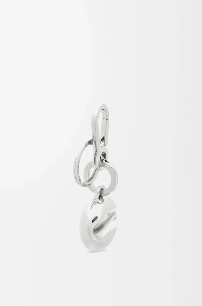 Pebble keyring bottle opener Palladium