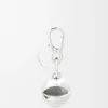 Pebble keyring bottle opener Palladium