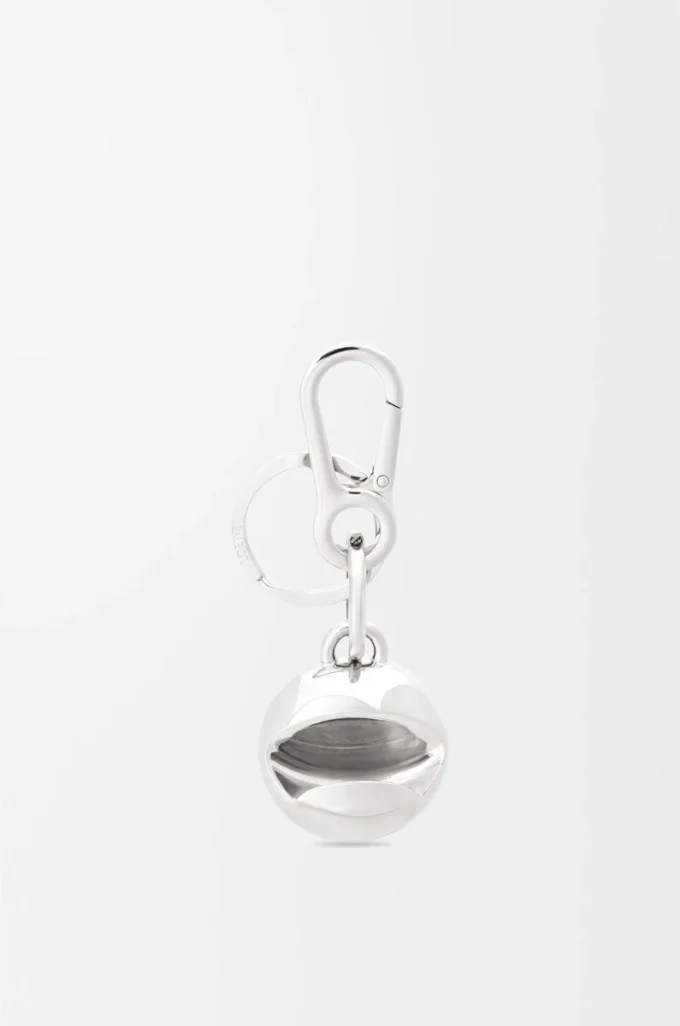 Pebble keyring bottle opener Palladium