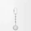 Pebble keyring Silver Pebble keyring Silver