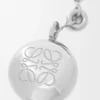 Pebble keyring Silver Pebble keyring Silver