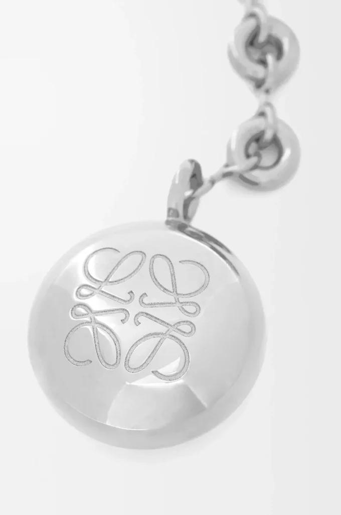Pebble keyring Silver Pebble keyring Silver
