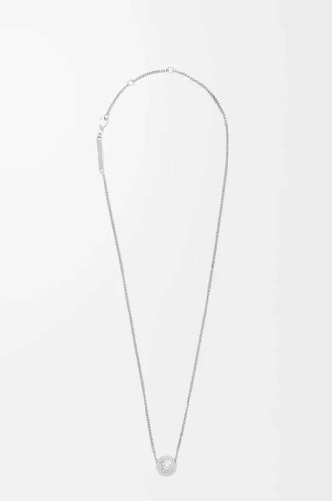 Pebble necklace in sterling silver Silver Pebble necklace in sterling silver Silver