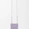 Pebble pouch in smooth calfskin Dirty Mauve
