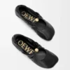 Pebble Soft ballerina in nappa lambskin Black