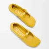 Pebble Soft ballerina in nappa lambskin Dandelion
