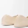 Pebble Soft ballerina in nappa lambskin Dough