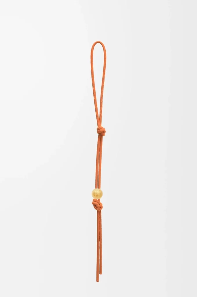 Personalisation strap in classic calfskin Maple Orange Personalisation strap in classic calfskin Maple Orange