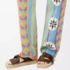 Petal espadrille slide in vegetable-tanned calfskin Brown Petal espadrille slide in vegetable-tanned calfskin Brown