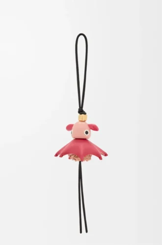Pink Puzz charm Black/Pink