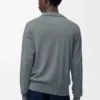 Polo sweater in wool Grey Polo sweater in wool Grey