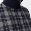Puffer jacket in wool Dark Navy Blue Puffer jacket in wool Dark Navy Blue