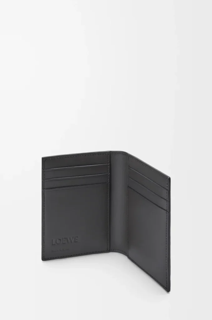 Puzzle bifold cardholder in classic calfskin Asphalt Grey/Storm Blue Puzzle bifold cardholder in classic calfskin Asphalt Grey/Storm Blue