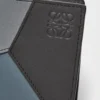 Puzzle bifold cardholder in classic calfskin Asphalt Grey/Storm Blue Puzzle bifold cardholder in classic calfskin Asphalt Grey/Storm Blue