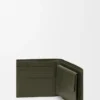 Puzzle bifold coin wallet in classic calfskin Dark Khaki Puzzle bifold coin wallet in classic calfskin Dark Khaki