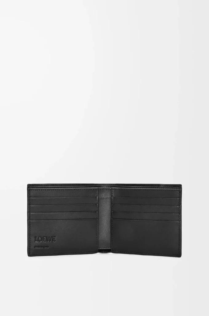 Puzzle bifold wallet in classic calfskin Black Puzzle bifold wallet in classic calfskin Black