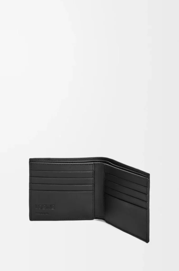 Puzzle bifold wallet in classic calfskin Black Puzzle bifold wallet in classic calfskin Black