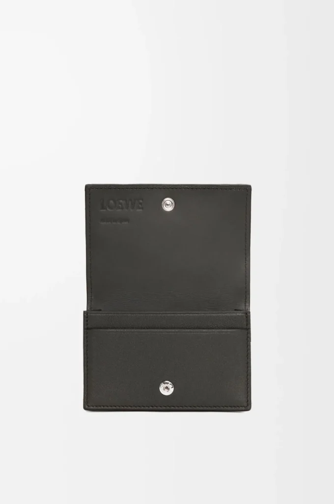 Puzzle business cardholder in classic calfskin Dark Grey Puzzle business cardholder in classic calfskin Dark Grey