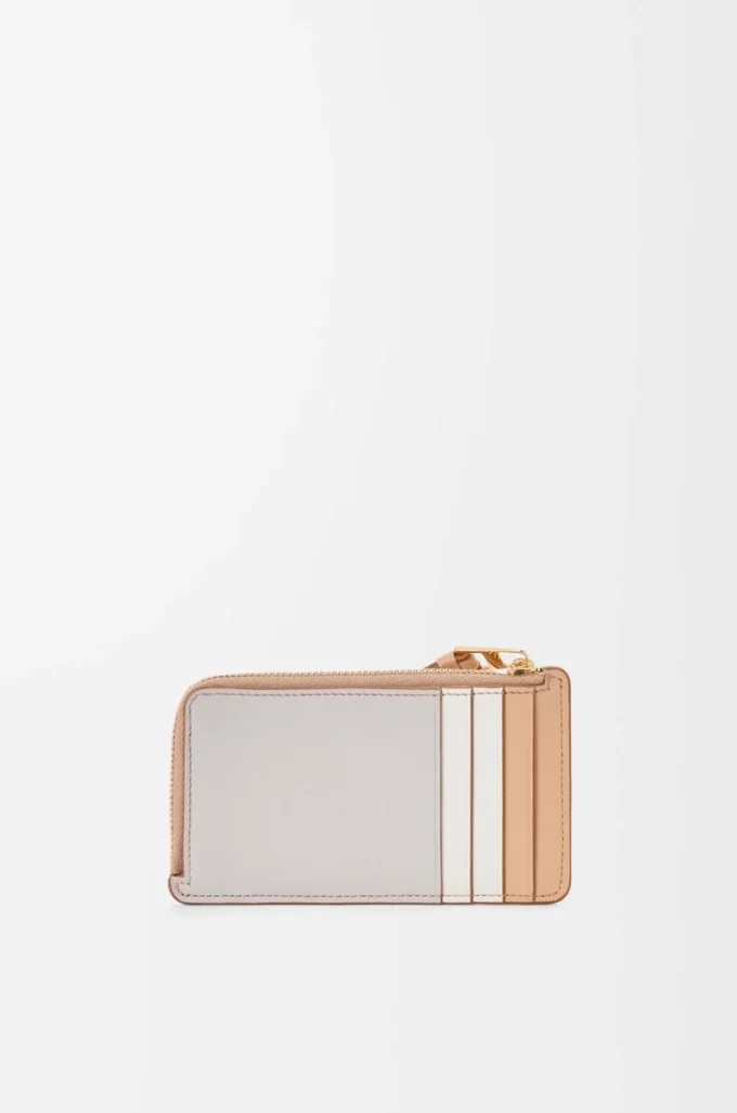 Puzzle coin cardholder in classic calfskin Ghost/Silky Beige Puzzle coin cardholder in classic calfskin Ghost/Silky Beige