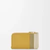 Puzzle coin cardholder in classic calfskin Ginger/Sea Salt Puzzle coin cardholder in classic calfskin Ginger/Sea Salt