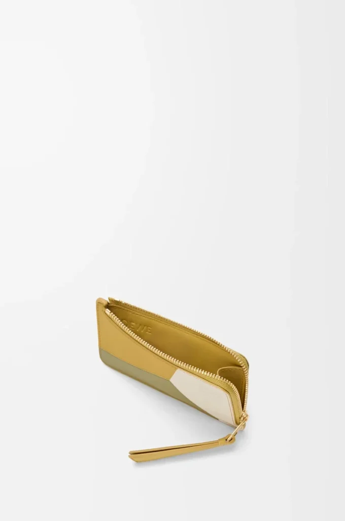 Puzzle coin cardholder in classic calfskin Ginger/Sea Salt Puzzle coin cardholder in classic calfskin Ginger/Sea Salt