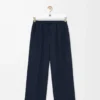 Pyjama trousers in silk Navy Blue Pyjama trousers in silk Navy Blue