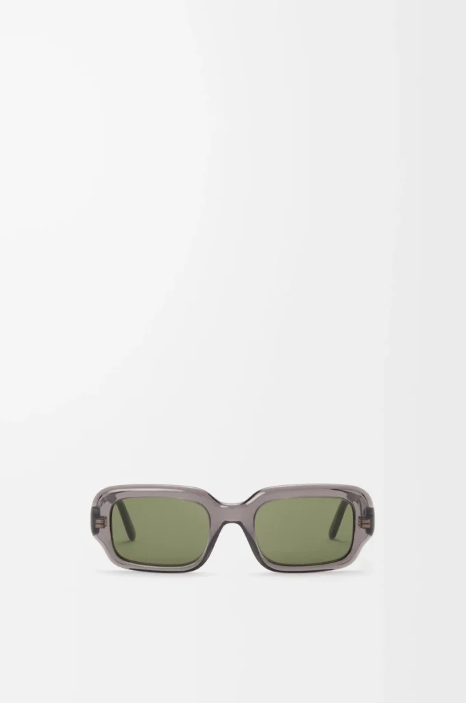 Rectangular Slim sunglasses Grey