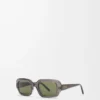 Rectangular Slim sunglasses Grey