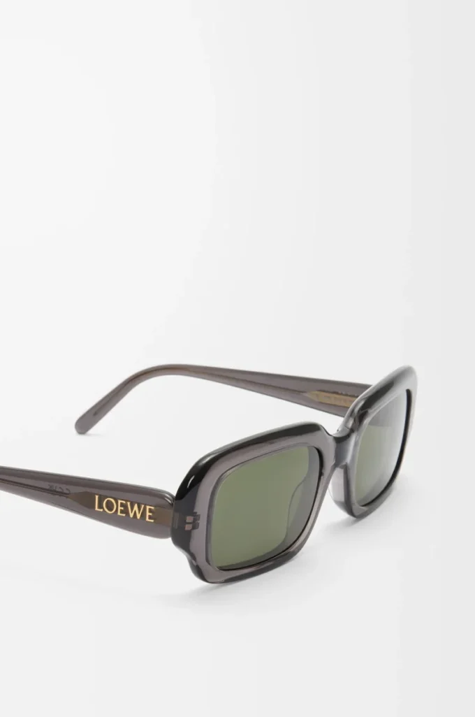 Rectangular Slim sunglasses Grey