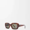 Rectangular Slim sunglasses Havana Rectangular Slim sunglasses Havana