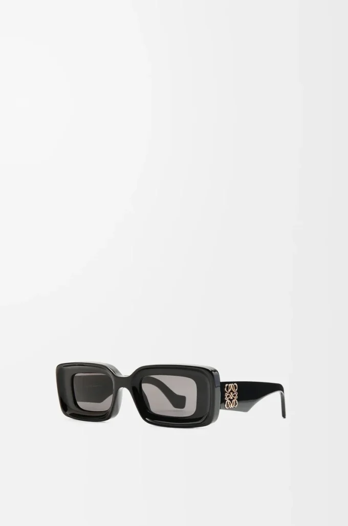 Rectangular sunglasses Black